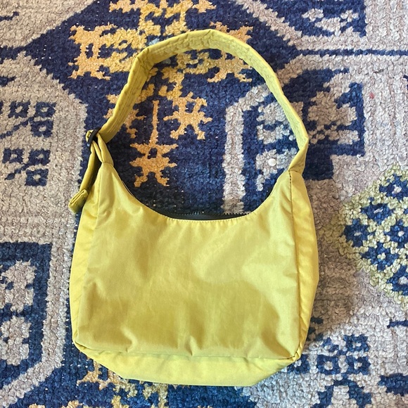 Mini Nylon Shoulder Bag - lemongrass - Picture 1 of 5